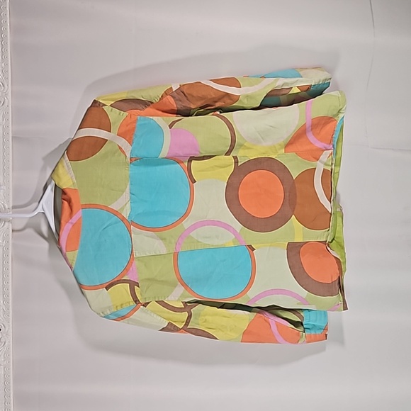 Transitions Linen/Silk Blend Lined Blouse Sz M - Picture 5 of 5